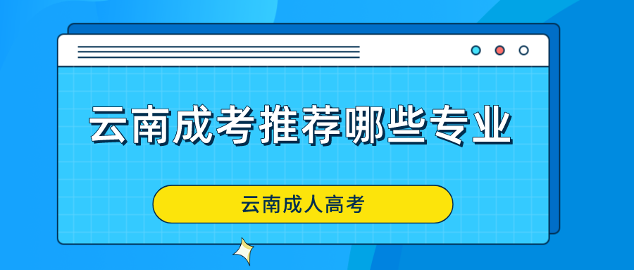 云南成考推薦哪些專業(yè)？.png